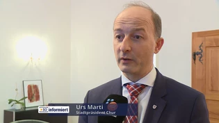 Der Schlagerparade wird eine neue Route gestattet. Screenshot TV Südostschweiz