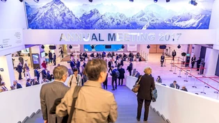 Am WEF wollen sich viele eine goldene Nase verdienen. 