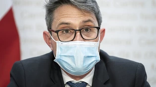 Lukas Engelberger, Präsident der Konferenz der kantonalen Gesundheitsdirektorinnen und -direktoren (GDK), findet den Entscheid des Bundes, die Corona-Massnahmen nicht zu lockern, richtig. (Archivbild)
