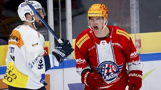 Kein seltenes Bild: Tyler Moy jubelt nach einem erzielten Tor – in dieser Saison sind es in zwölf Spielen bereits deren sieben.