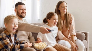 Ein Fernseher pro Wohnung: Das war in vielen Familien damals üblich. 