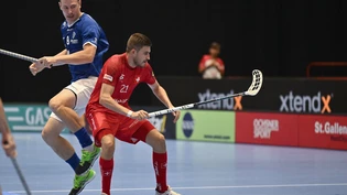 Weitere WM für Paolo Riedi: Der Churer Unihockeyspieler steht als einziger Bündner im Aufgebot.