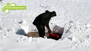 Schneemassen: Im Winter heisst es wieder Schneeschaufeln. Dabei gibt es einiges zu beachten. 