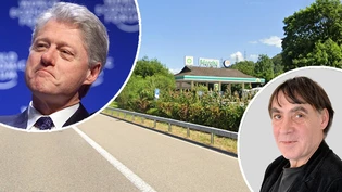 Nach dem WEF-Besuch Ende Januar 2000 machte der damalige US-Präsident Bill Clinton auf der Autobahnraststätte Glarnerland in Niederurnen einen spontanen Halt – «Südostschweiz»-Reporter Martin Meier war damals für den «Blick» vor Ort.