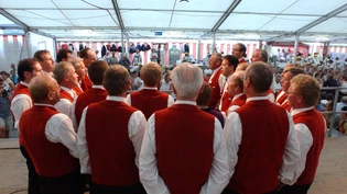 Dieses Bild bestätigt ein Jodel-Vorurteil, welches in vielen Köpfen noch vorhanden ist. Jodelclub, Jodeln, Singen, Wunschkonzert