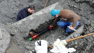 In Chur bersten jährlich bis zu 50 Wasserleitungen.