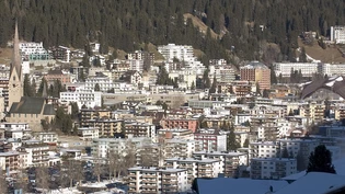 Forderung der SP: Innerhalb von vier Jahren bezahlbare Wohnungen auf die Beine zu stellen. Davos Platz