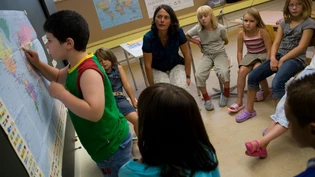 Konzentration gefordert: An Hitzetagen haben Schüler in den Klassenzimmern mehr Mühe mit dem Lernen. Schule