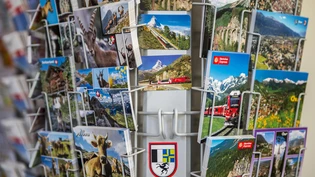 Postkarten aus Graubünden fotografiert am 3. November 2016Bild Yanik Bürkli Postkarten Tourismus Graubünden