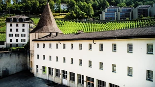 Bald ein öffentlicher Platz: Das ehemalige Gefängnis Sennhof am Rande der Churer Altstadt. Gefängnisführung Sennhof