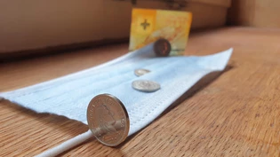 Corona kostet die Betriebe viel Geld. Der Kanton soll nun helfen. SYMBOLBILD Maske Schutzmasken Schutzmaske