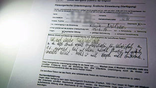 Fürsorgerische Unterbringung wegen «akuter Suizidalität» – eine Verfügung mit schwerwiegenden Folgen. 