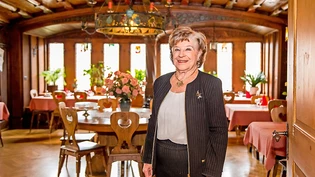 53 Jahre die Chefin: Frieda Beccarelli hat sich mit 86 Jahren zur Ruhe gesetzt, die Churer «Hofkellerei» bleibt bis auf Weiteres geschlossen.
