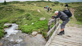 Die Südostschweiz Wandertage Etappe 8: Abschlusswanderung durch das Kulturdorf Mulegns; Bivio - Mulegns Die Südostschweiz Wandertage Etappe 8: Abschlusswanderung durch das Kulturdorf Mulegns; Bivio - Mulegns