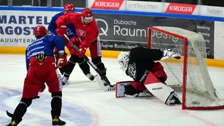 Wieder auf dem Eis: Die Lakers haben am Montag das Mannschaftstraining auf dem Eis aufgenommen.