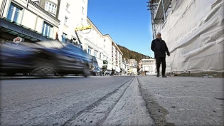 Schlechter Zustand: Nach Ostern wird in Davos Platz mit der sechsten und zugleich letzten Sanierungsetappe der Promenadenstrasse begonnen. Schlechter Zustand: Nach Ostern wird in Davos Platz mit der sechsten und zugleich letzten Sanierungsetappe der Promenadenstrasse begonnen.