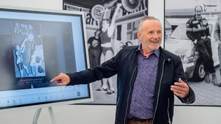 Mit Begeisterung: An der Ausstellung in der Stadtgalerie Chur erzählt Norbert Waser von seinen Fotos. Mit Begeisterung: An der Ausstellung in der Stadtgalerie Chur erzählt Norbert Waser von seinen Fotos.