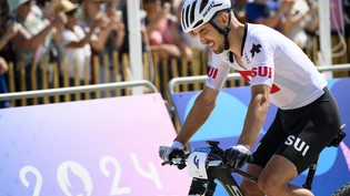 Gezeichnet: Nino Schurter verabschiedet sich ohne Medaille von Olympia. Gezeichnet: Nino Schurter verabschiedet sich ohne Medaille von Olympia.