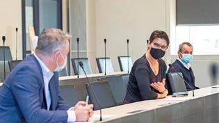 Mehr Testen, mehr Impfen: Reto Keller, Marina Jamnicki und Martin Bühler (von links) sind besorgt über die aktuelle Coronalage. 