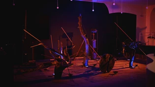 Sowohl Objekte als auch Instrumente: Das Burned Instruments Orchestra (BIO) vor der Performance am Donnerstagabend im Theater Chur. Sowohl Objekte als auch Instrumente: Das Burned Instruments Orchestra (BIO) vor der Performance am Donnerstagabend im Theater Chur.