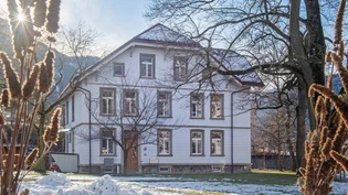 Umgenutzt: Seit Montag befindet sich in diesem denkmalgeschützten Gebäude auf dem Areal der psychiatrischen Klinik Waldhaus in Chur die neue Jugendstation «P1 akut».