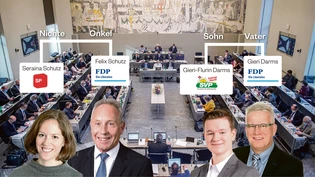 Konkurrenz: In mindestens zwei Fällen treten Verwandte bei den Grossratswahlen gegeneinander an. 