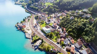 Zwischen See und Berg, Geleisen und Strasse: In Mühlehorn ist man mit seiner Wohngemeinde weniger zufrieden als in den anderen Dörfern von Glarus Nord. Zwischen See und Berg, Geleisen und Strasse: In Mühlehorn ist man mit seiner Wohngemeinde weniger zufrieden als in den anderen Dörfern von Glarus Nord.