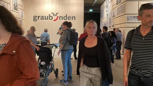 Grosser Besucherauflauf: Die Bündner Sonderschau ziehlt täglich viele Besucherinnen und Besucher an. Grosser Besucherauflauf: Die Bündner Sonderschau ziehlt täglich viele Besucherinnen und Besucher an.
