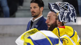 Tadellos: Sandro Aeschlimann zeigte in den Play-offs, weshalb er zu den besten Schweizer Goalies gehört.