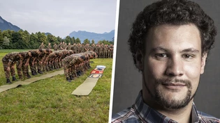 Emotional diskutiert: Sebastian Dürst hat seine Bachelorarbeit über Muslime in der Schweizer Armee geschrieben. Seiner Meinung nach sollte man das Bild nicht überbewerten. Emotional diskutiert: Sebastian Dürst hat seine Bachelorarbeit über Muslime in der Schweizer Armee geschrieben. Seiner Meinung nach sollte man das Bild nicht überbewerten.