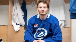 In Davos zu Gast: NHL-Verteidiger Mikhail Sergatschew trainiert im Sommer im Landwassertal. In Davos zu Gast: NHL-Verteidiger Mikhail Sergatschew trainiert im Sommer im Landwassertal.