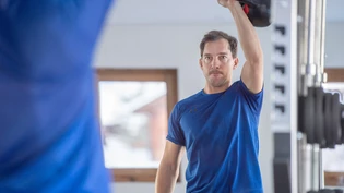 Lässt sich nicht gehen: Ex-Skiprofi Carlo Janka ist auch nach seiner Karriere topfit. 
