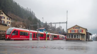 Umfangreiche Pläne: Wegen der Auflagen des Behindertengleichstellungsgesetzes muss der Bahnhof Tiefencastel umgebaut werden – mit weitreichenden Konsequenzen.