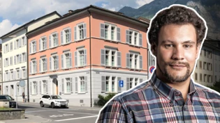 Spass als Baudirektor? Immerhin ist das Gebäude der Baudirektion in Glarus nicht mausgrau, sondern durchaus farbenfroh. 