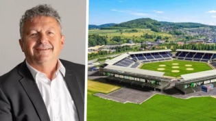 In gut einem Jahr ist es für die Firma Nüssli so weit: Dann wird das Esaf-Stadion, auf diesem Bild 2022 in Pratteln, auf dem Flugplatz in Mollis aufgebaut. «Die Arena aufzubauen ist relativ einfach», sagt Georg Högger. In gut einem Jahr ist es für die Firma Nüssli so weit: Dann wird das Esaf-Stadion, auf diesem Bild 2022 in Pratteln, auf dem Flugplatz in Mollis aufgebaut. «Die Arena aufzubauen ist relativ einfach», sagt Georg Högger.