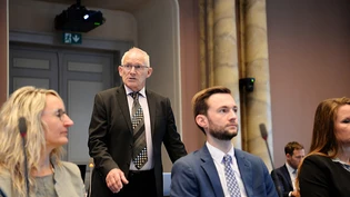 Die Stimme der Geschäftsprüfungskommission: Beat Noser stellt im Landrat den Bericht zur Staatsanwaltschaft vor. Die Stimme der Geschäftsprüfungskommission: Beat Noser stellt im Landrat den Bericht zur Staatsanwaltschaft vor.
