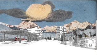 Offen und barrierefrei: Diese Visualisierung lässt erahnen, wie der Bahnhofplatz in Pontresina bald aussehen könnte. Offen und barrierefrei: Diese Visualisierung lässt erahnen, wie der Bahnhofplatz in Pontresina bald aussehen könnte.