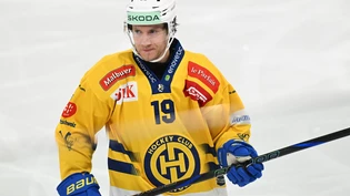 Nachdenklich: Adam Tambellini während der Partie bei den SCL Tigers. Nachdenklich: Adam Tambellini während der Partie bei den SCL Tigers.