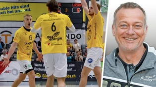 Das war einmal: Volley Näfels unter Präsident Martin Landolt wird nicht mehr in gelben Trikots wie in der abgelaufenen Saison jubeln.