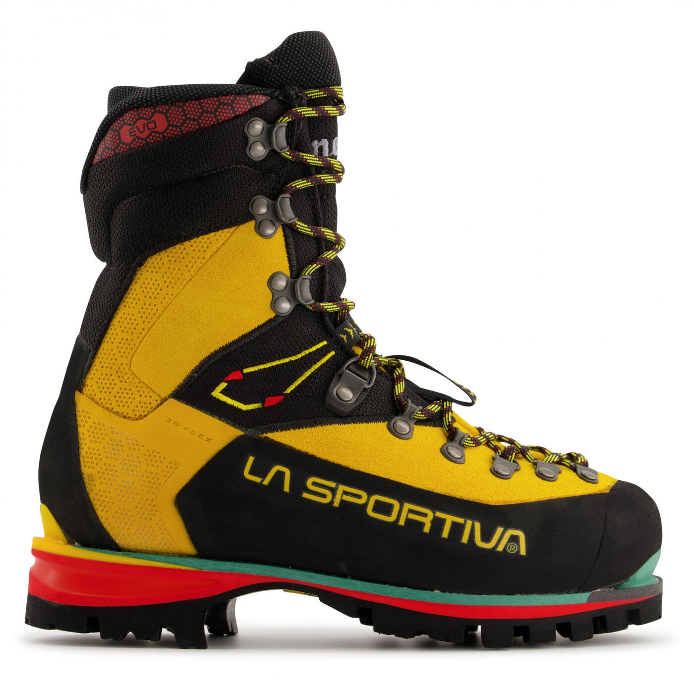 Keine Allzweckwaffe: Der Nepal Evo Gtx von der Marke «La Sportiva» ist Steigeisenfest und damit für Hochtouren geeignet, durch seine harte Sohle und sein Gewicht (über zwei Kilo) eignet er sich aber weniger für Tagesausflüge.